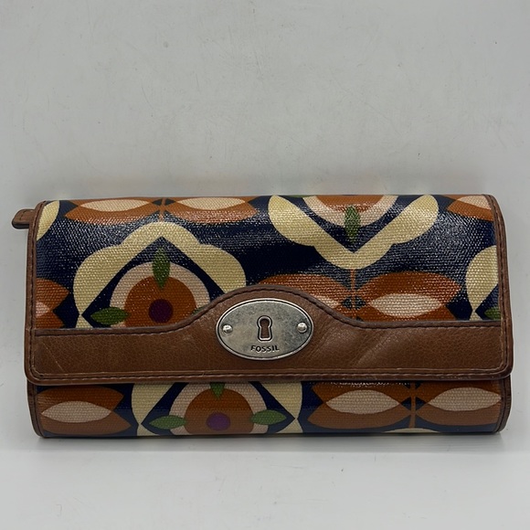 Fossil Handbags - Fossil Floral Print Wallet